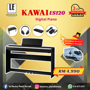Kawai ES-120 Portable Best Beginner Digital Home Piano