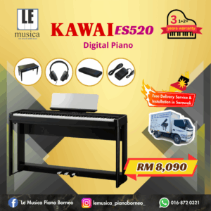 Kawai ES-520 Portable Digital Home Piano