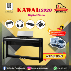 Kawai ES-920 Portable Digital Home Piano