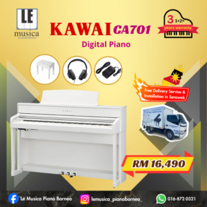 Kawai CA701 88-key Wooden-key Digital Piano