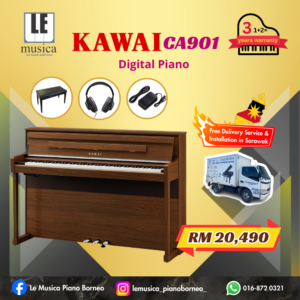 Kawai CA901 88-key Wooden-key Digital Piano -(Grade 5-Diploma)