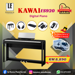 Kawai ES-920 Portable Digital Home Piano